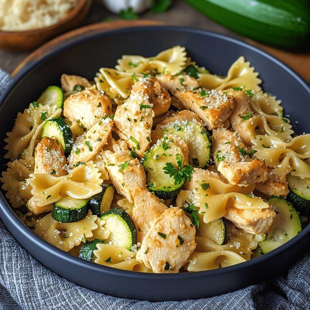 Chicken Zucchini Pasta