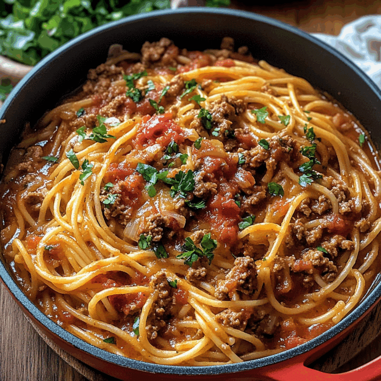 Cowboy Nudeln One Pot Pasta