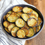 Crispy Baked Zucchini Chips
