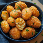 Crispy Cheesy Potato Croquettes
