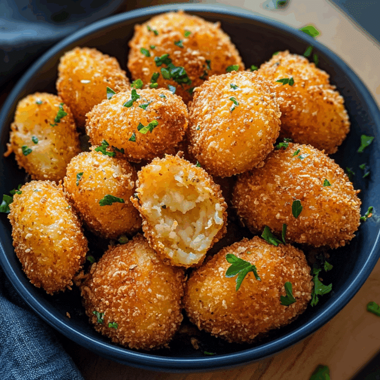 Crispy Cheesy Potato Croquettes