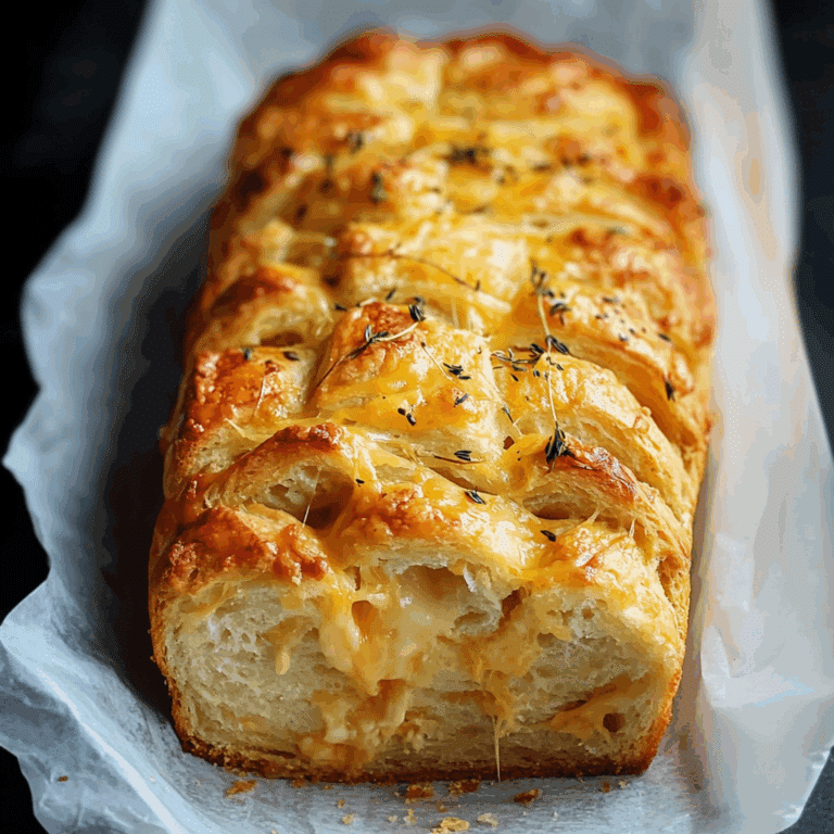 Easy Cheesy Biscuit Loaf