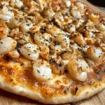 Easy weeknight seafood pizza