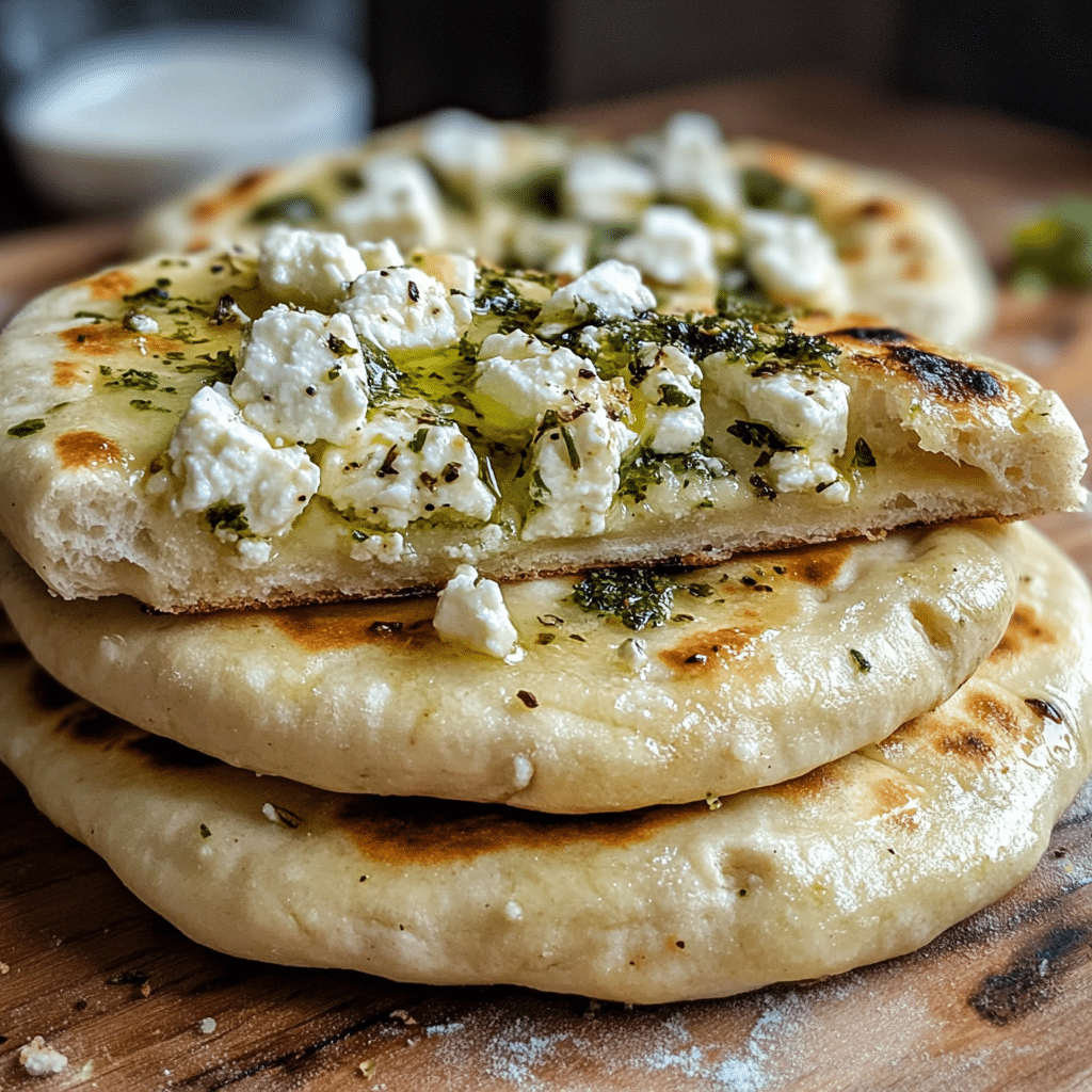 Feta Spring Flatbreads
