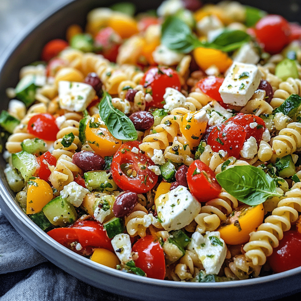 Greek Pasta Salad