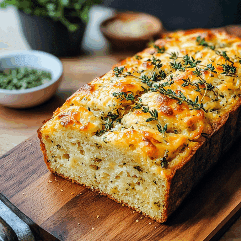 Herb & Cheese Quick Bread
