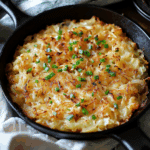 Irish Cheddar & Cabbage Hash Brown Skillet