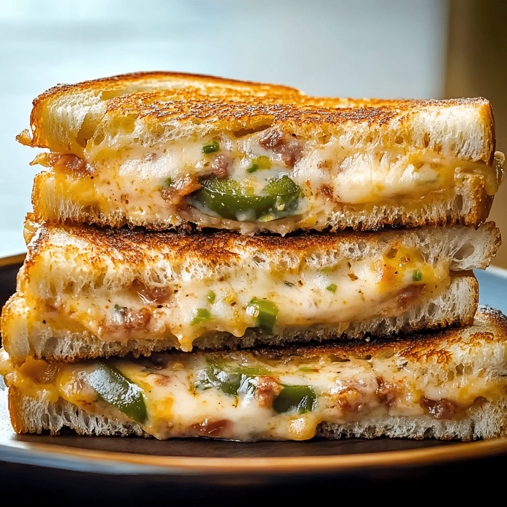 Jalapeno Popper Grilled Cheese