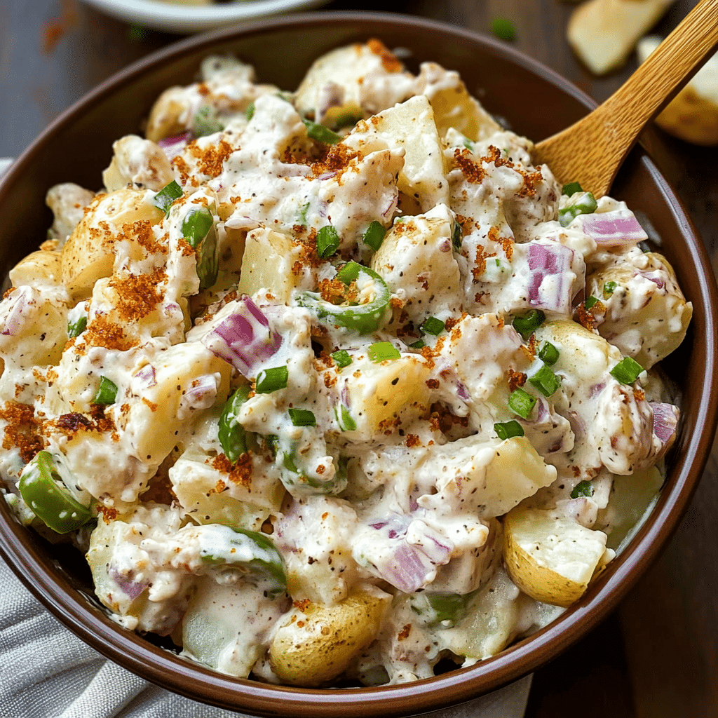 Jalapeno Popper Potato Salad