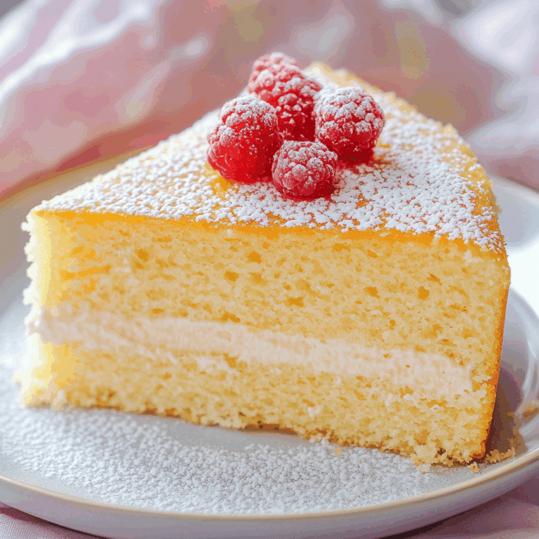 Light & Fluffy Cloud Cake