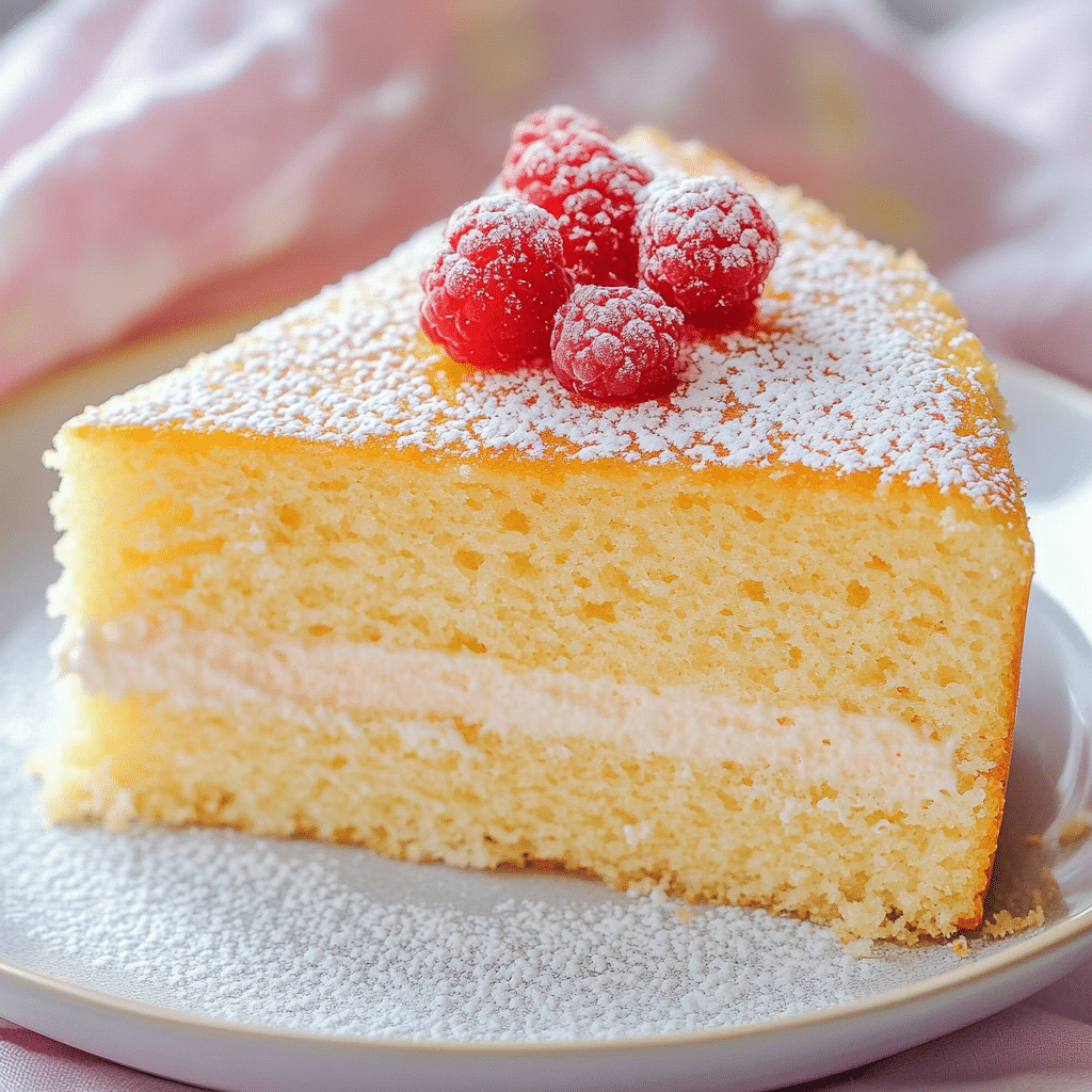 Light & Fluffy Cloud Cake