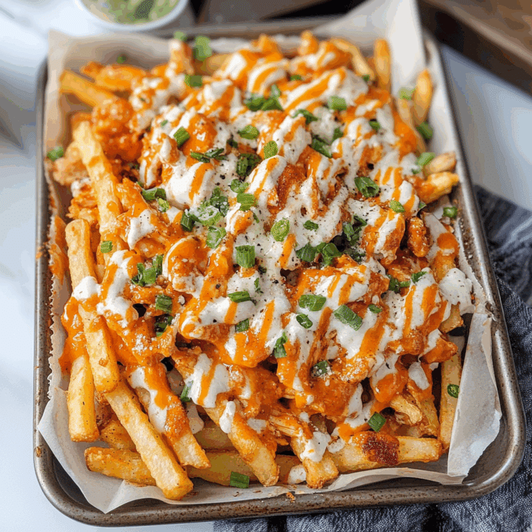 Loaded Buffalo Chicken Fries