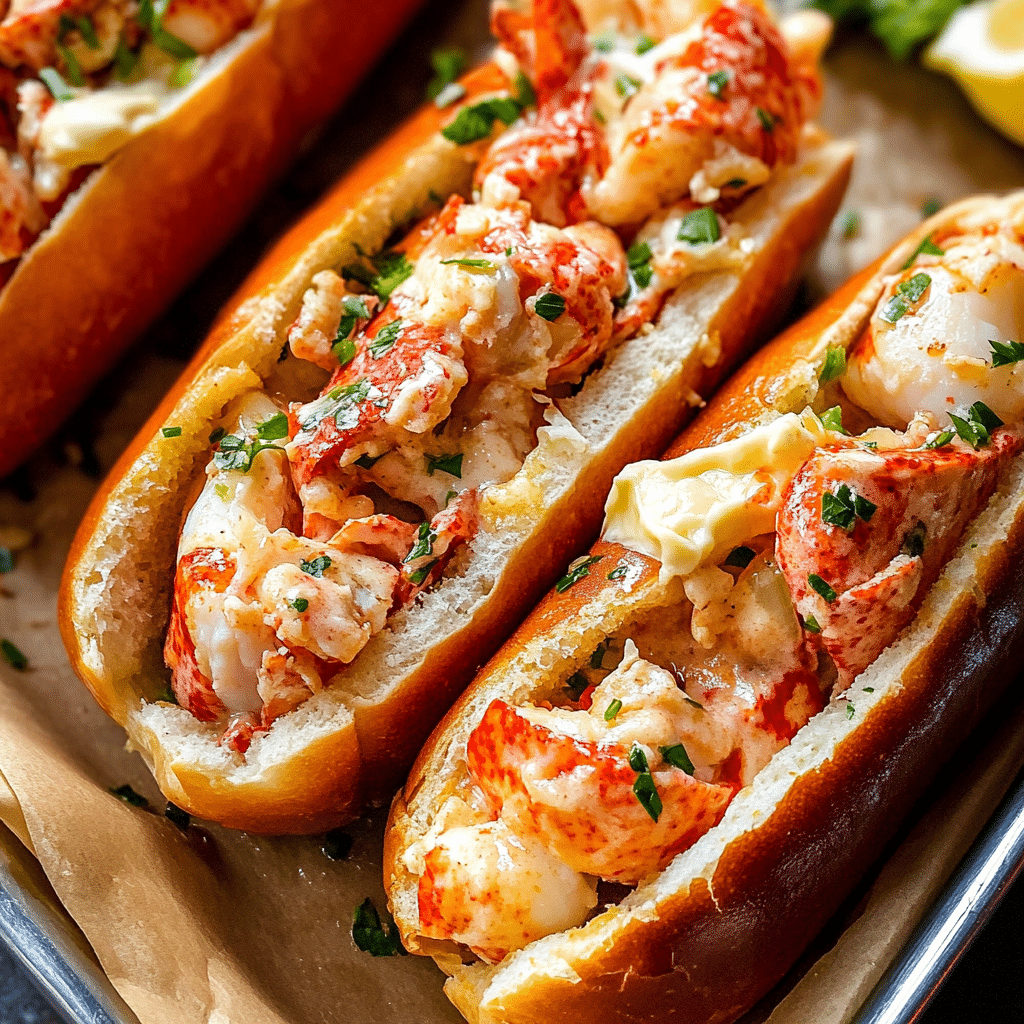 Lobster Rolls Butter Mayo