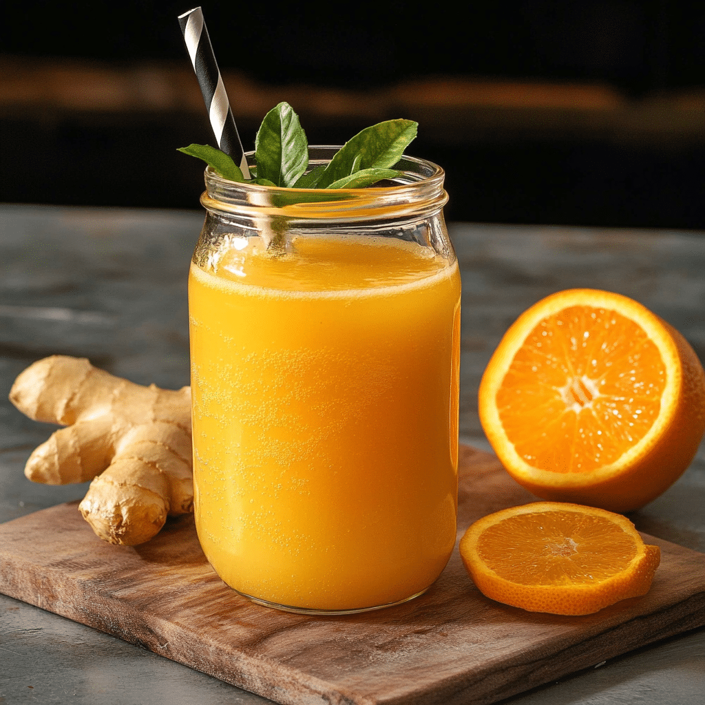 Orange Ginger Juice