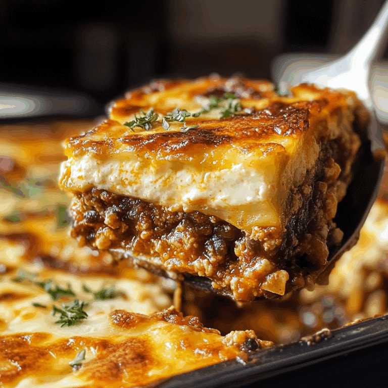 Outrageously Delicious Greek Moussaka