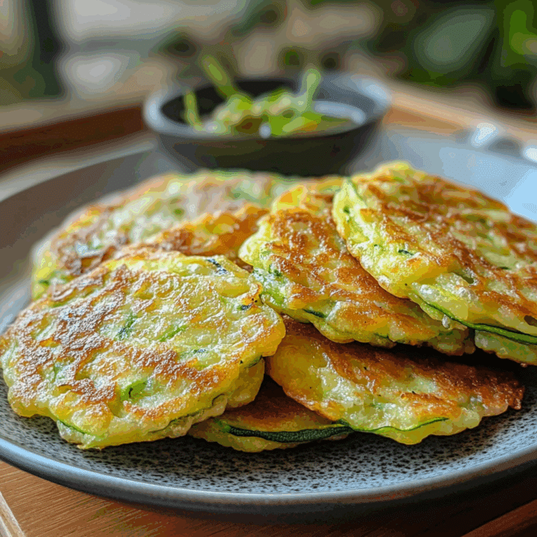 Pan-fried Zucchini Fritters