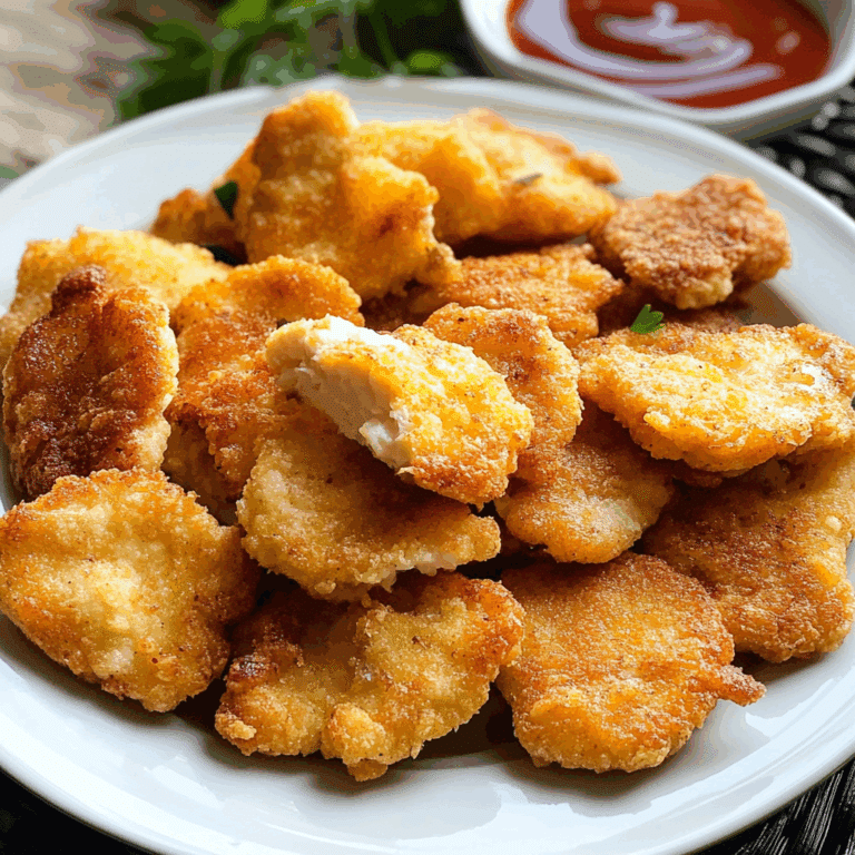 Passover Chicken Nuggets