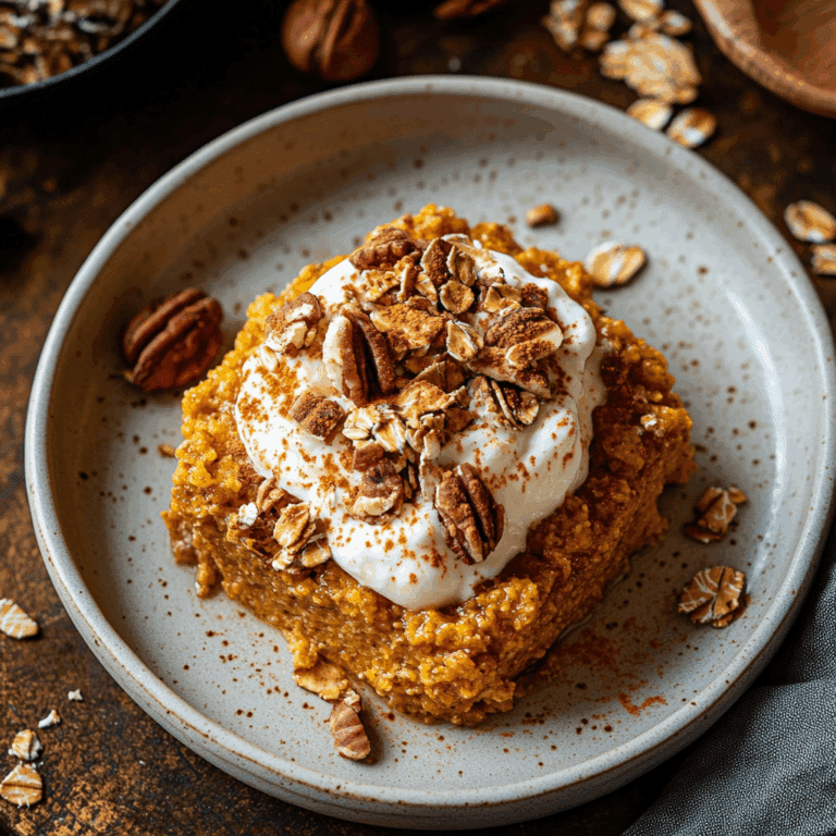 Pumpkin Baked Oatmeal Recipe