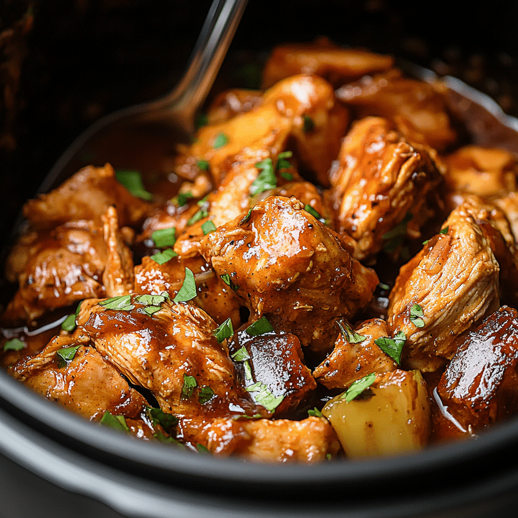 Slow Cooker Hawaiian Chicken