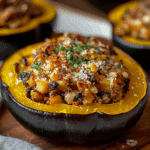 Stuffed Baked Acorn Squash