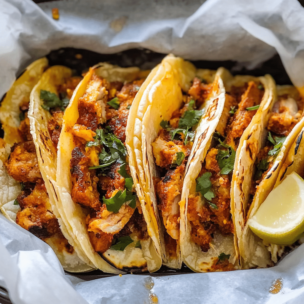 Tacos de Canasta Easy