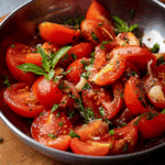 Tomato Garlic Salad