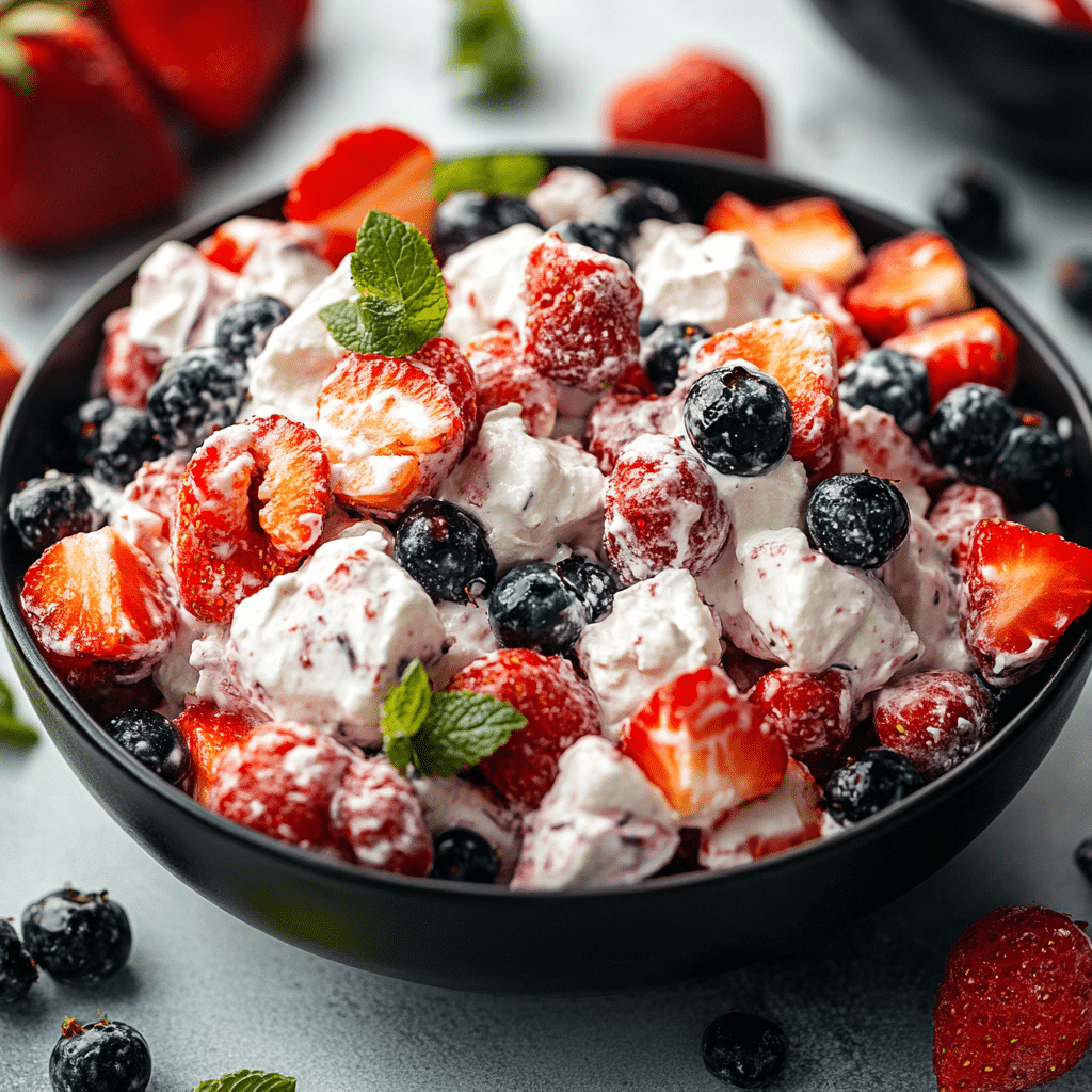 Very Berry Fluffy Salad