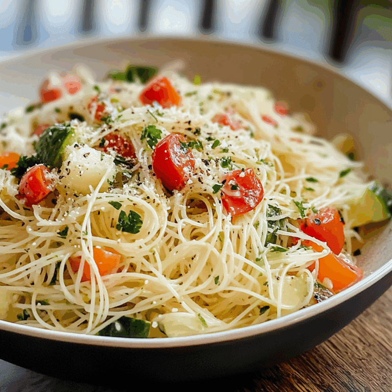 Angel Hair Pasta Salad