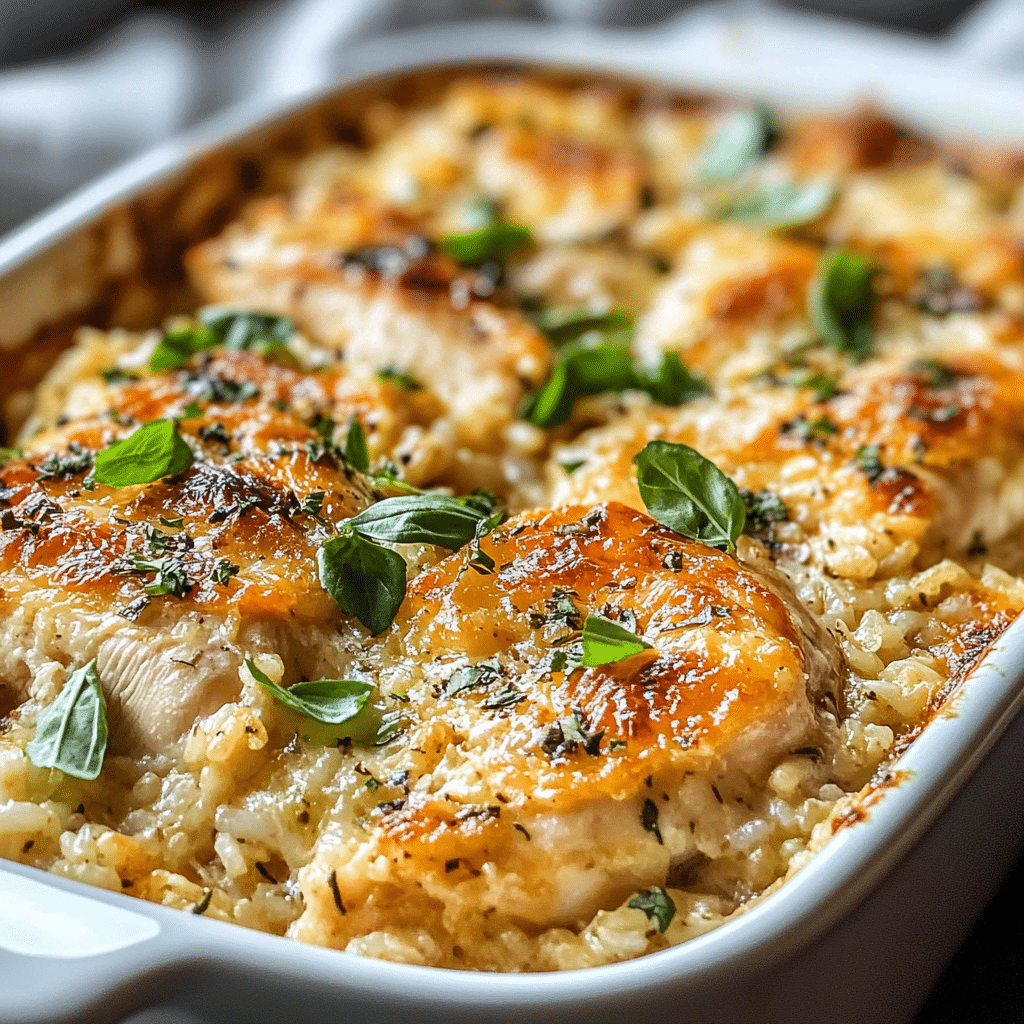Chicken And Rice Casserole