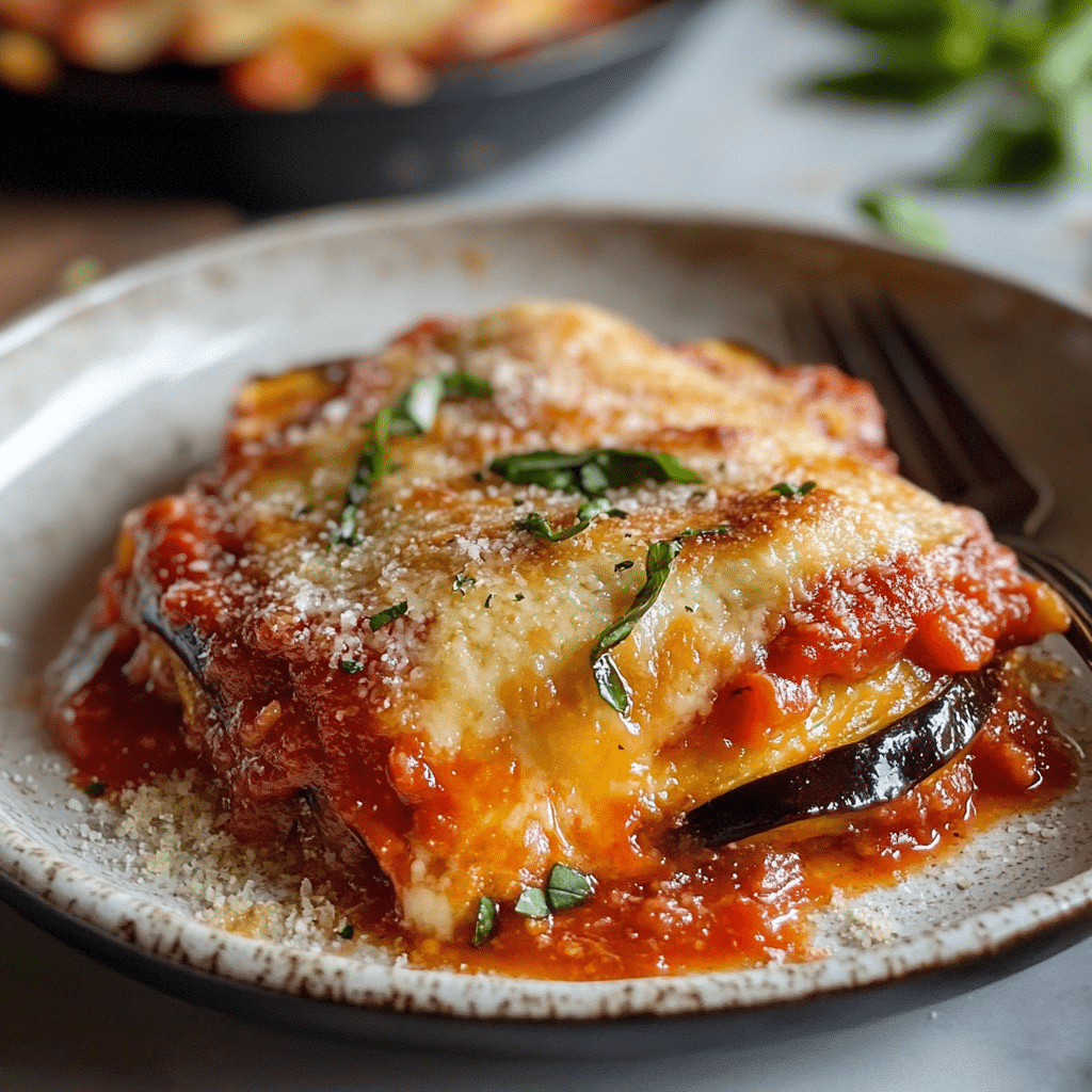 Classic Eggplant Parmigiana