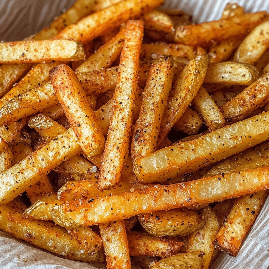 Crispy Air Fryer Seasoned French Fries