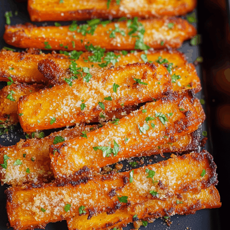 Crispy Parmesan Carrots