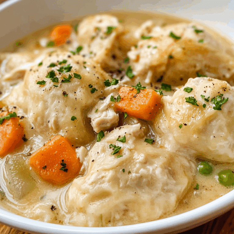 Crockpot Chicken and Dumplings
