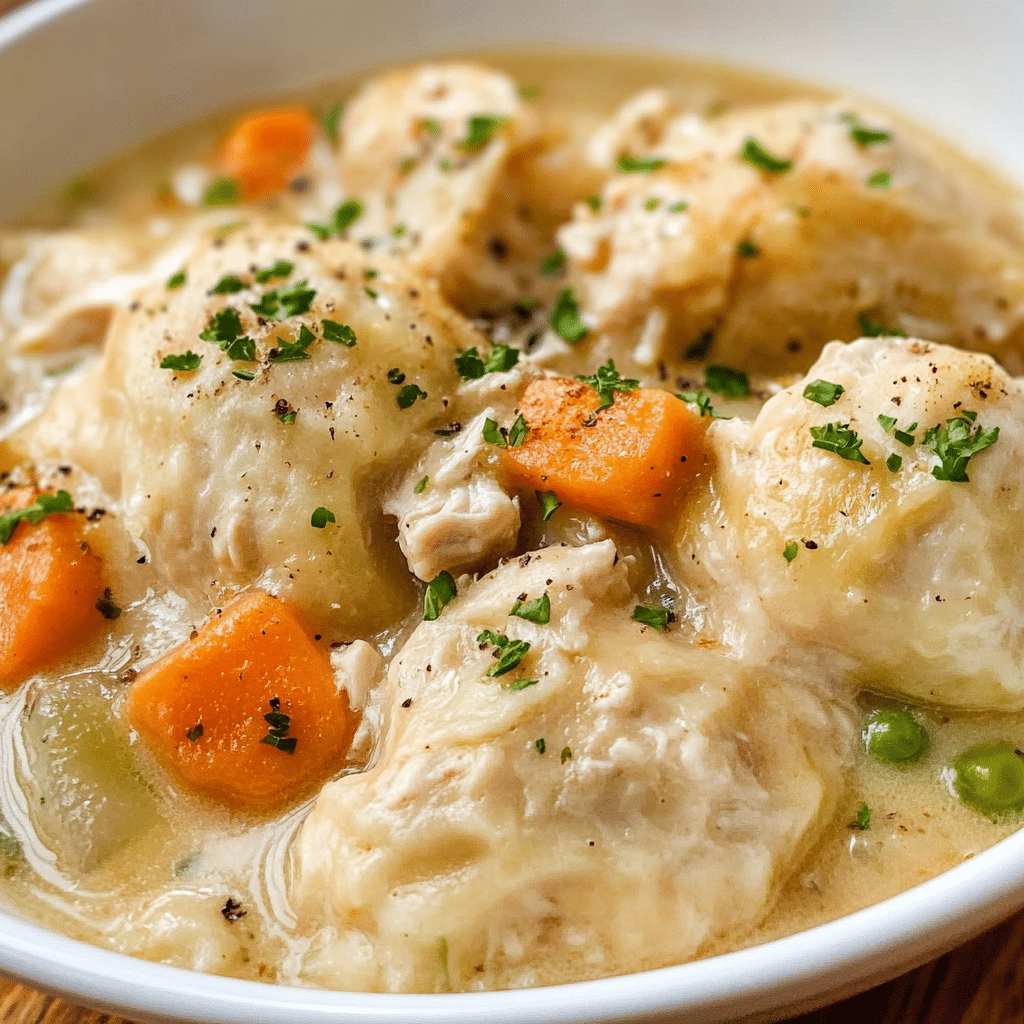 Crockpot Chicken and Dumplings