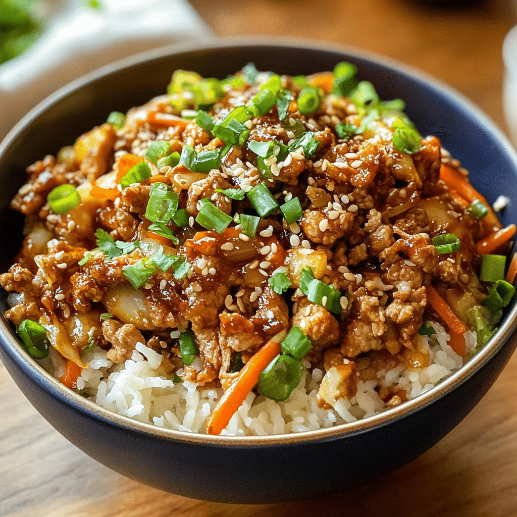 Easy Egg Roll in a Bowl