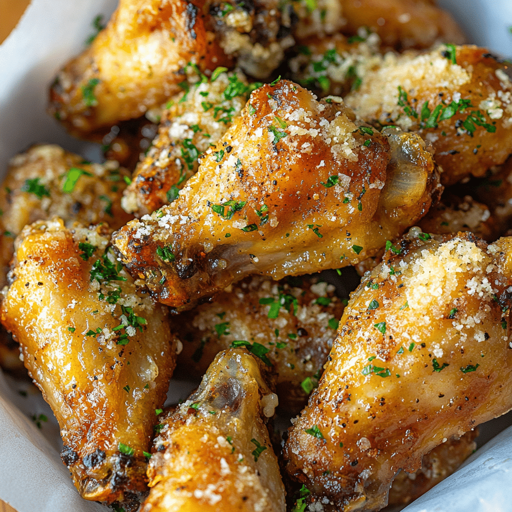 Garlic Parmesan Wings