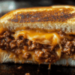 Grilled Cheese Sloppy Joes
