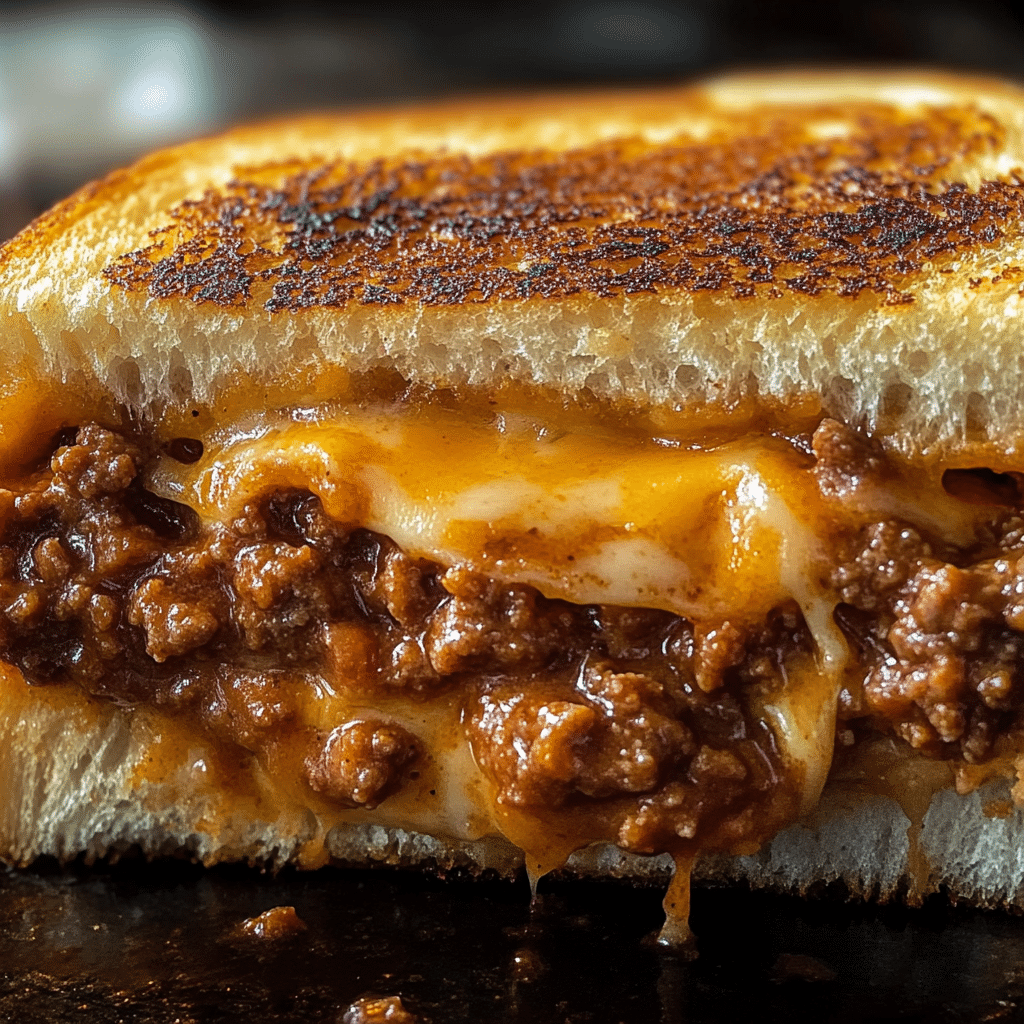 Grilled Cheese Sloppy Joes