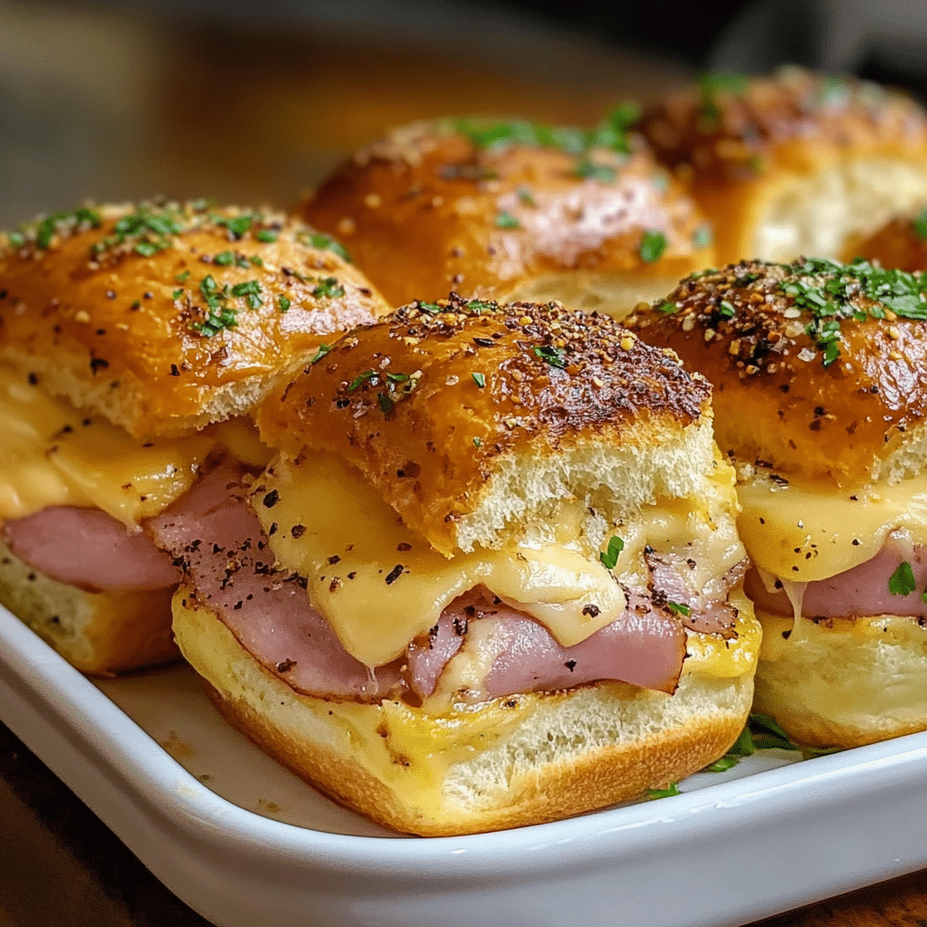 Ham and Cheese Sliders