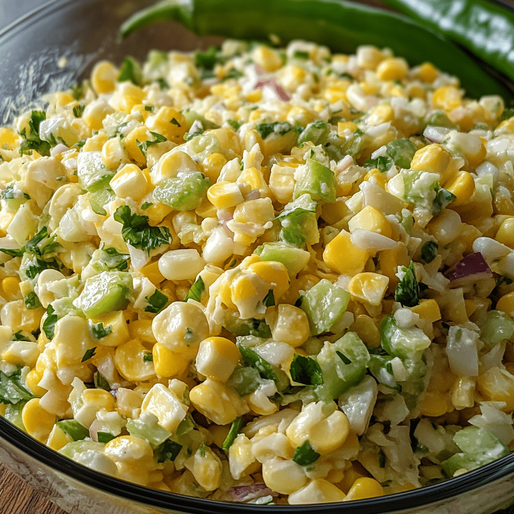 Jalapeno Corn Coleslaw