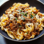 Korean Bulgogi Bolognese