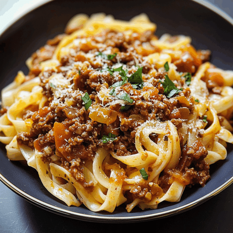 Korean Bulgogi Bolognese
