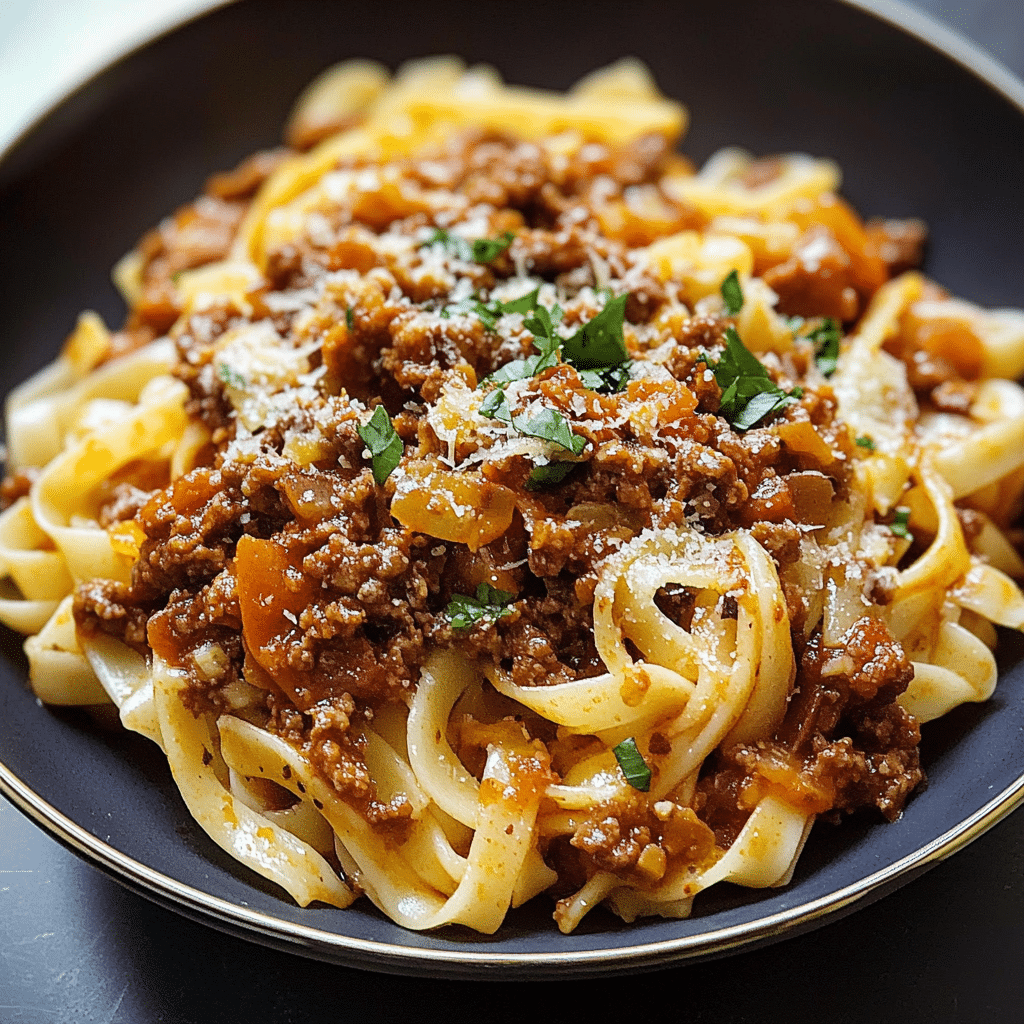 Korean Bulgogi Bolognese
