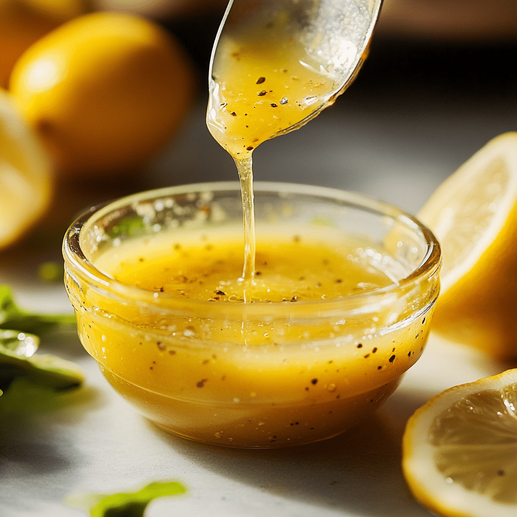 Lemon Vinaigrette Salad Dressing