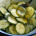 Pickle Juice Cucumber Salad