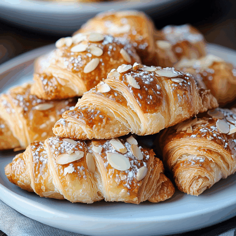 Quick Almond Croissant Bites Bliss