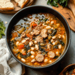 Sausage Fennel and White Bean Soup