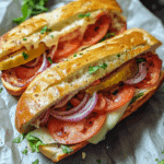 Simple Toasted Italian Sandwich