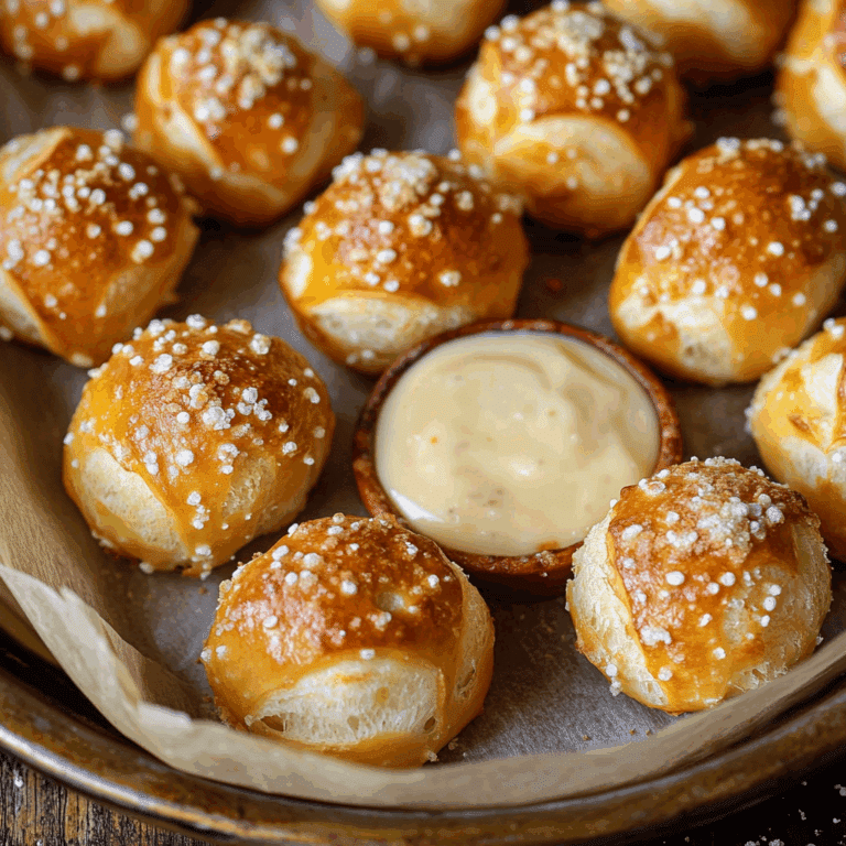 Soft Pretzel Bites in Minutes
