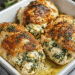 Spinach Stuffed Chicken